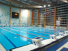 Installation of sports and technological equipment at the Strogino sports center, swimming pool Yantar, Moscow