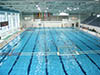 Swimming pool in the sports complex “Neftyanik”, Kirishi, Leningrad Region