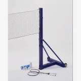 Pair of freestanding badminton posts mobile S04940