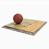 Sports parquet floor Trento Solid