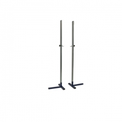 Pair of practice high jump stands S02554