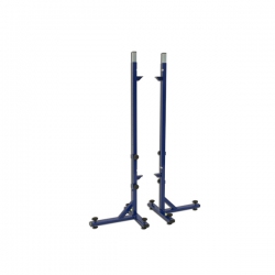 Pair of practice high jump stands S02556