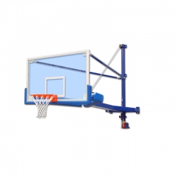 Wall mounted up folding basketball backstops S04068