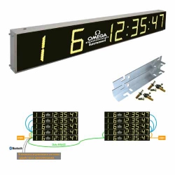 Modular numeric and alphanumeric scoreboards CALYPSO