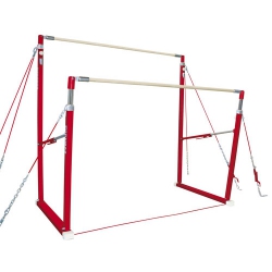 Training asymmetric bars with short cable system